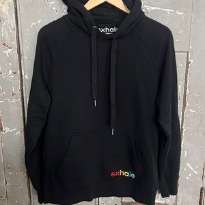 Style a reform Exhale “love is love” hoodie